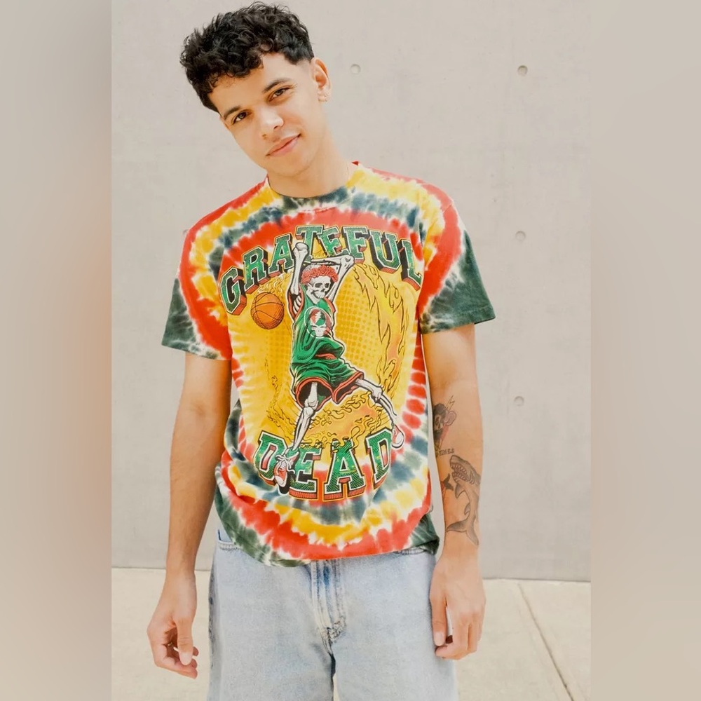 Liquid Blue Grateful Dead Slam Dunk Tee Small